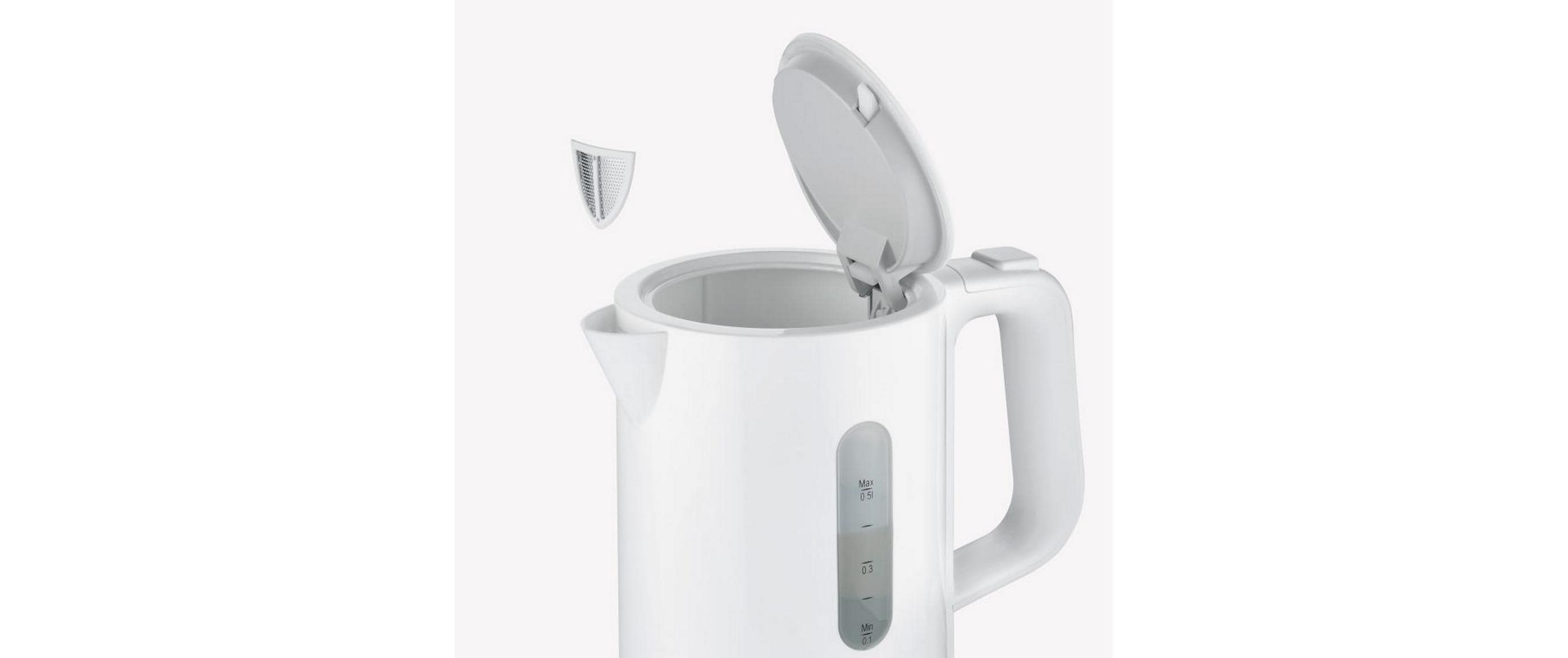 Severin Wasserkocher WK 3462 0.5 l, Weiss