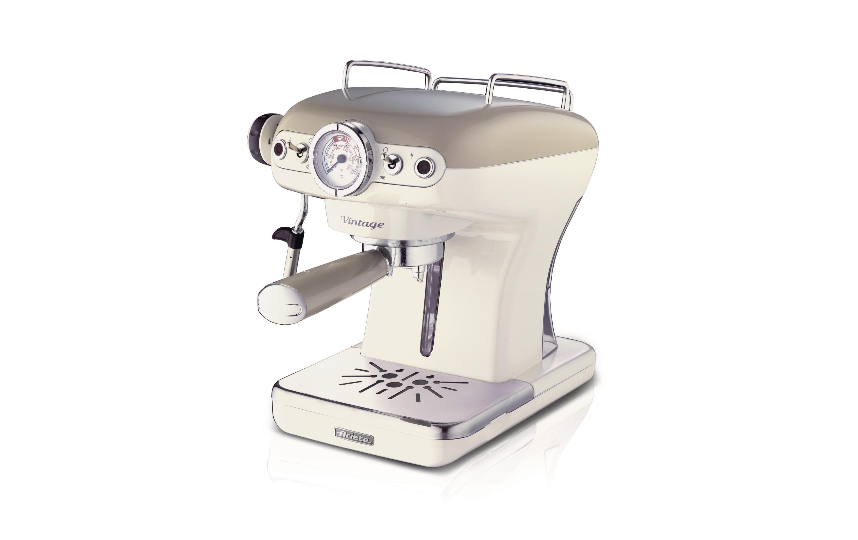 Ariete Portionskaffeemaschine Vintage Beige Ariete Portionskaffeemaschine Vintage Beige