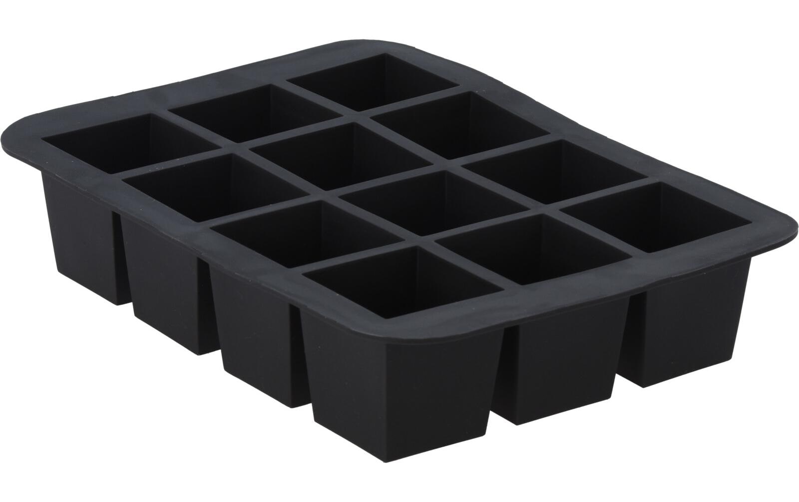 FURBER Eiswürfelform Eckig, klein Schwarz FURBER Eiswürfelform Eckig, klein Schwarz