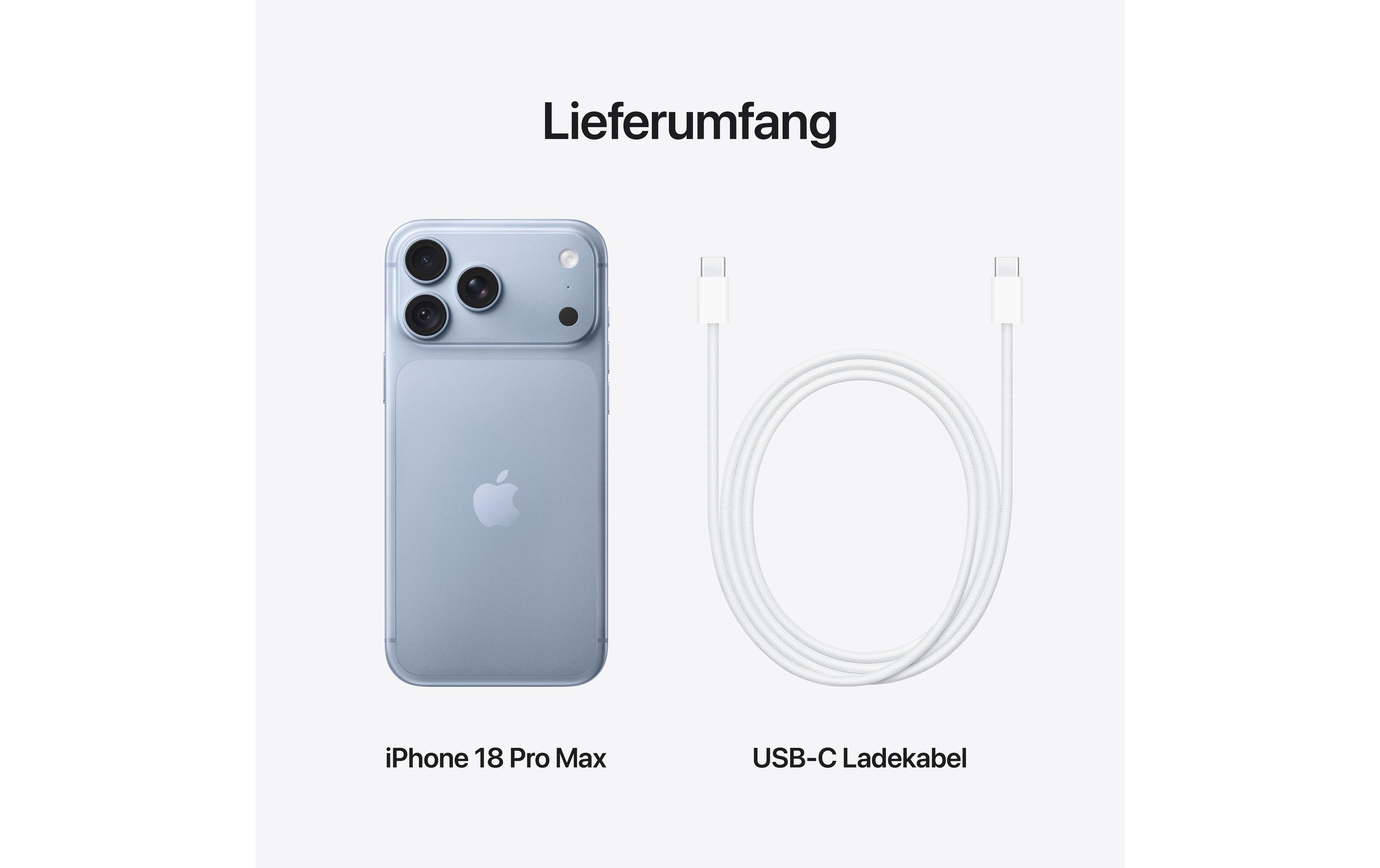 Apple iPhone 18 Pro Max 256 GB Glacier