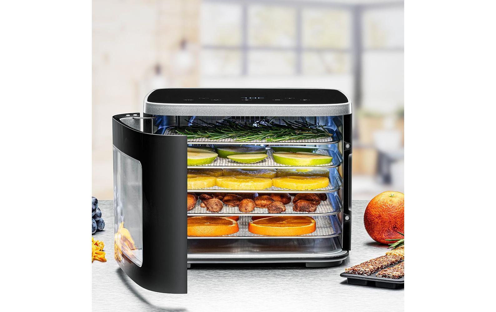 Rommelsbacher Dörrgerät DA 450 Schwarz/Silber