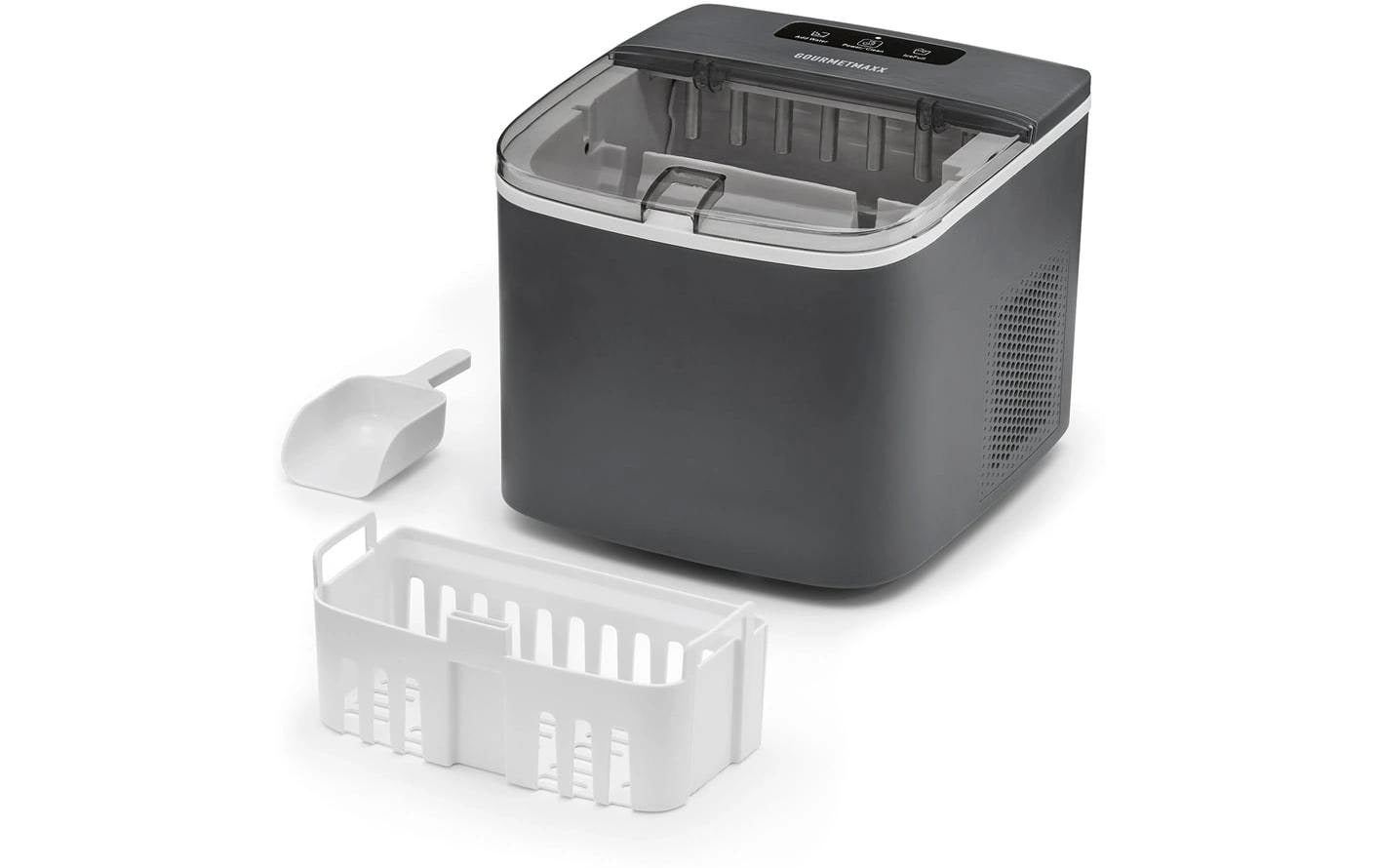 GOURMETmaxx Eiswürfelbereiter 100W + CH-Stecker 8 kg/24h