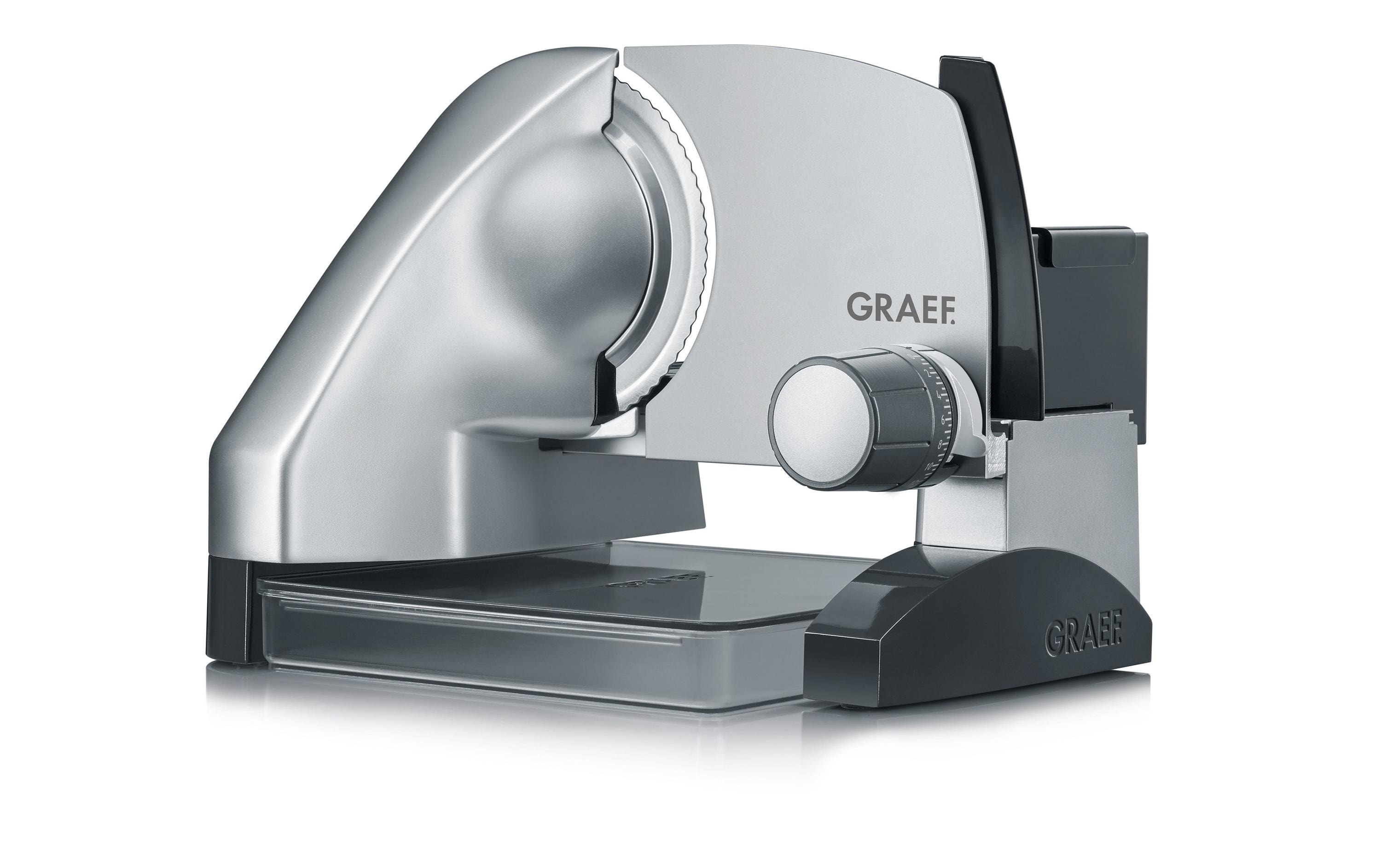 Graef Schneidemaschine SKS 500 Swiss Edition Silber Graef Schneidemaschine SKS 500 Swiss Edition Silber