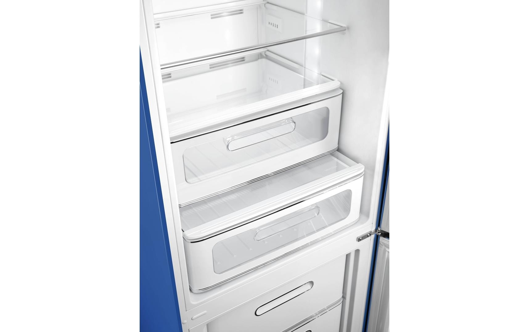 SMEG Kühl-Gefrierkombination FAB32RBE6 Blau, Rechts