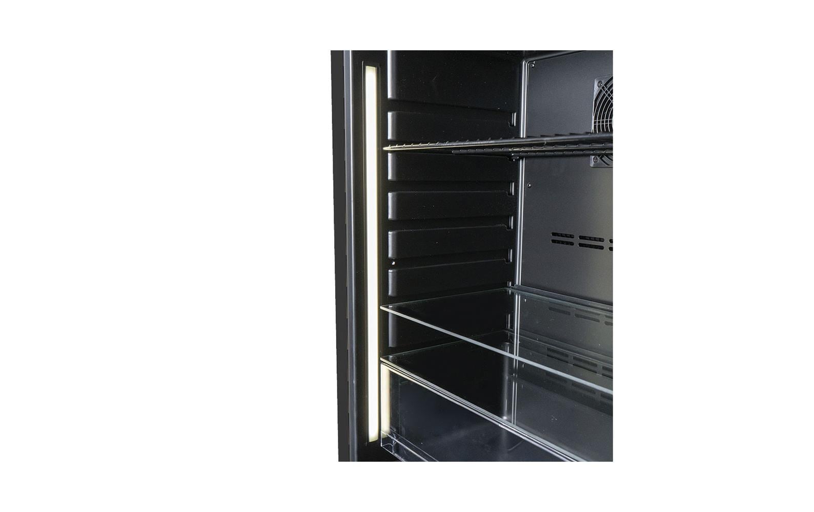 Kibernetik Getränkekühlschrank RKS149 Rechts, Schwarz