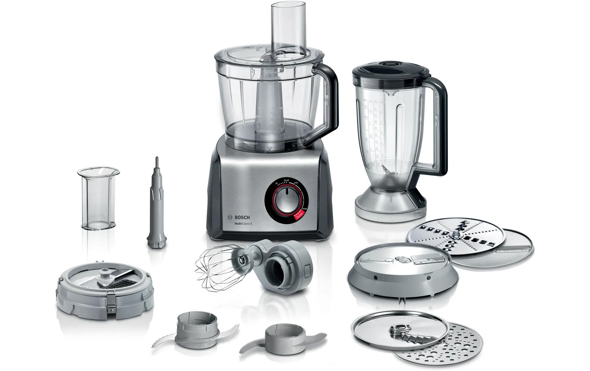 Bosch Küchenmaschine MC812M865 Schwarz/Silber