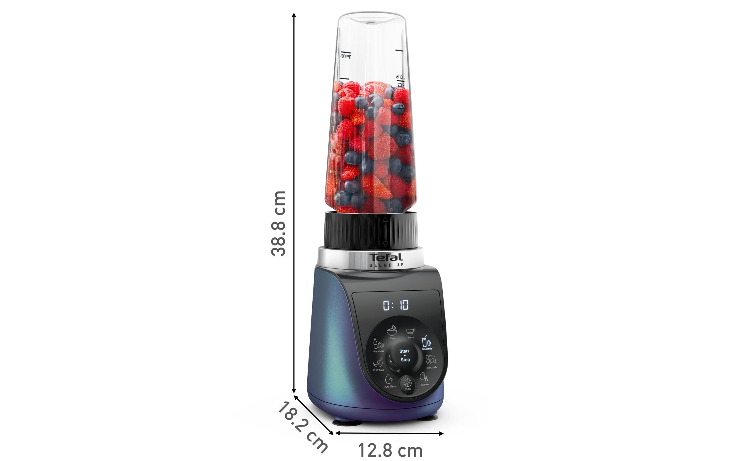 Tefal Standmixe Blend Up BL19H4 Blau/Transparent