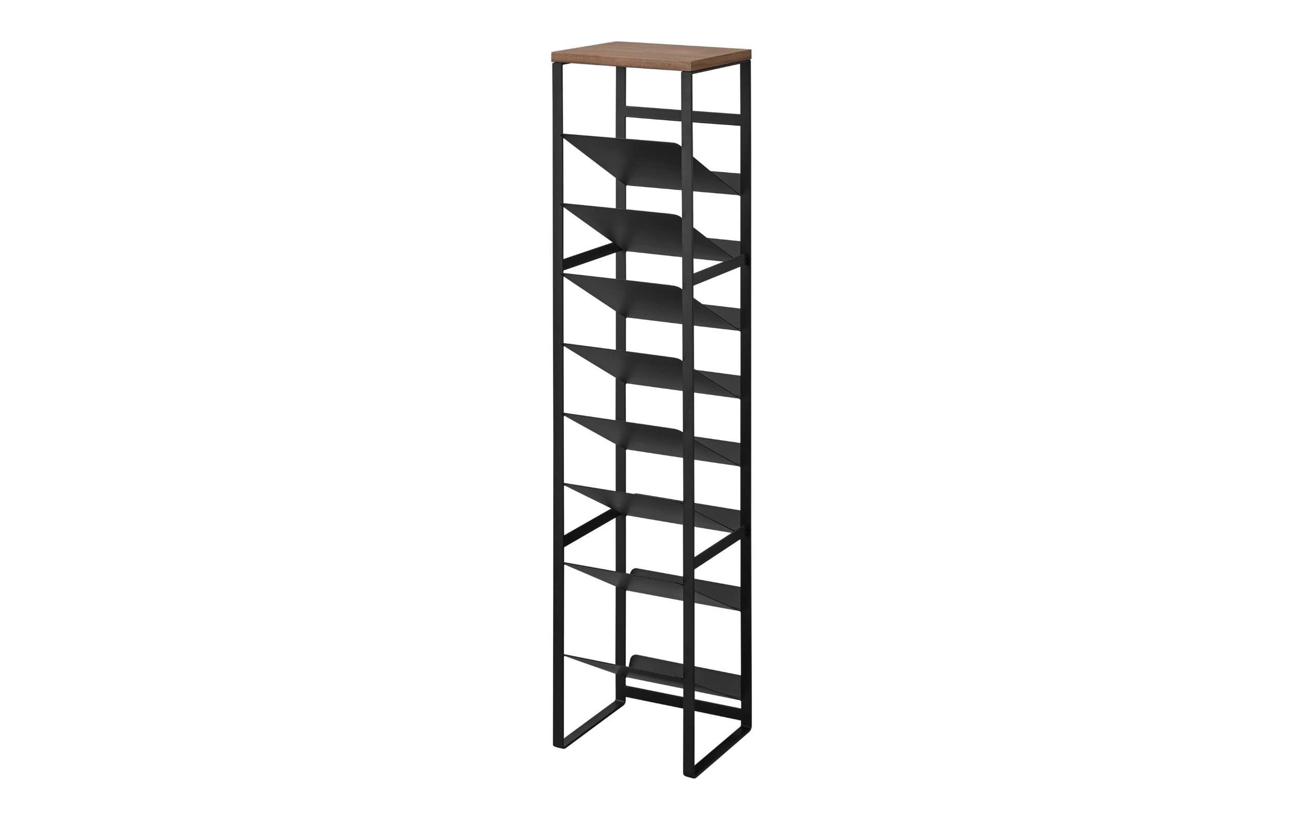 Yamazaki Flaschenregal Tower Schwarz Yamazaki Flaschenregal Tower Schwarz